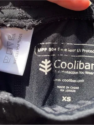Coolibar Women’s UPF 50+ Black Cropped Slim Drawstring Pull On Pants Size XS thumbnail 2