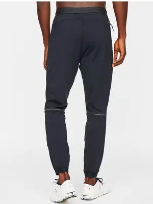 Hill City Men’s XS Midweight Train Pants Black Outdoor Drawstring Jogger Fitted thumbnail 5