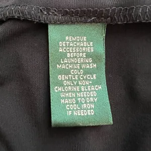 Lauren Ralph Lauren Dress 14 Black Sheath Ruched Broach Long‎ Sleeve Flattering thumbnail 9