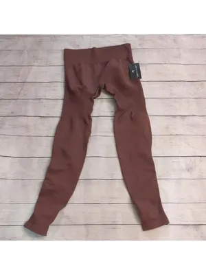 Lazuli label brown leggings size small thumbnail 2