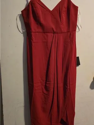 Lulu's Red Spaghetti-Strap Maxi Dress thumbnail 4