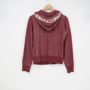 Cali Love Heritage California Zip Up Hoodie Burgundy Red Marl Graphic Large thumbnail 5