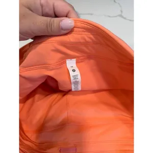 Lululemon Pace Rival Mid-Rise Skirt orange color 10 nwot thumbnail 2