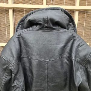 VTG Michael Joseph 🇺🇸 Made Fur&Leather Jacket, M Black Size M thumbnail 11