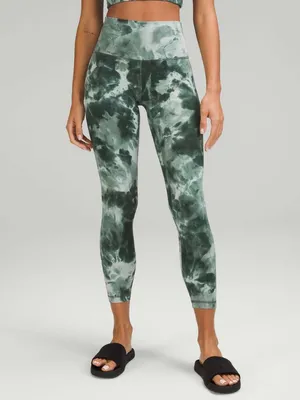 Lululemon Align High Rise Pant 25" Diamond Dye Smoked Spruce Size 8 thumbnail 3