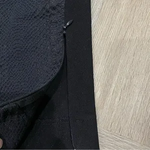 Zara Black Snake Print Trousers Size S thumbnail 2