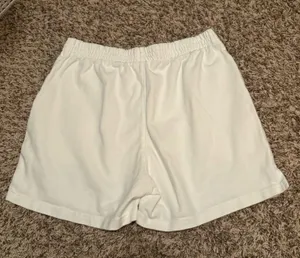 Brandy Melville white sweat shorts thumbnail 3