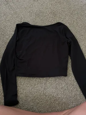 Hollister Square Neck Top Long Sleeve thumbnail 2