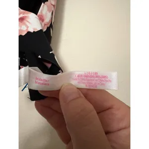 PINK‎ Victoria's Secret Floral Bralette Black Pink Multi-Strap Caged Back Large thumbnail 4