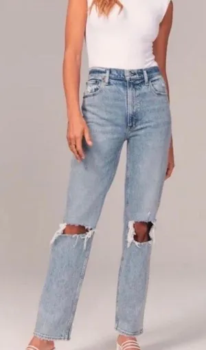 Abercrombie Jeans 90s Ultra High-Rise Straight thumbnail 1