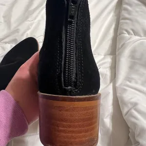 Steve Madden Black Suede Ankle Boots thumbnail 10