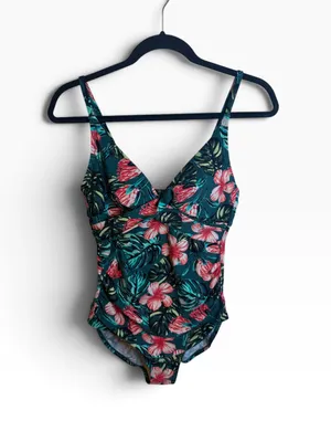 Merona Tropical One Piece Swimsuit thumbnail 3