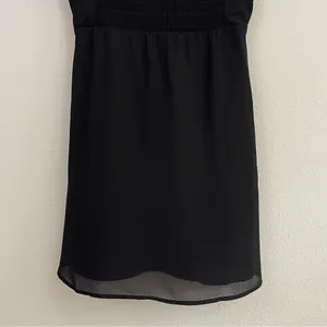 NWT Show Me Your Mumu Black Smocked Breanna Mini Dress‎ Size Small thumbnail 3
