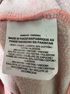 Nike Pink Women Crewneck Hoodie With White Swoosh L thumbnail 5