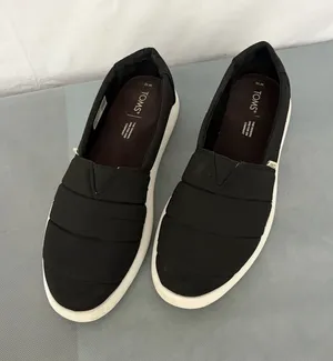 TOMS Alpargata Mallow Puff Black Women’s Slip-Ons Size 10 (B241) thumbnail 1