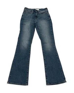 Levi's Strauss Mid Rise Bootcut Denim Jeans SZ 28 Streetwear Western Cowgirl thumbnail 1