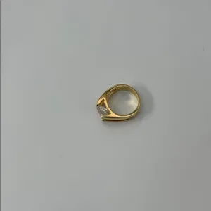 Fashion Jewelry Gold Ring with Sparkling Gem thumbnail 14