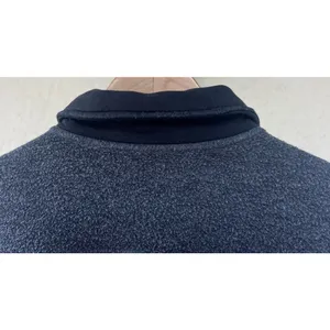 Free People Button Down Jacket Ruby Fleece Shacket Gray Lounge Cozy Oversized M thumbnail 5
