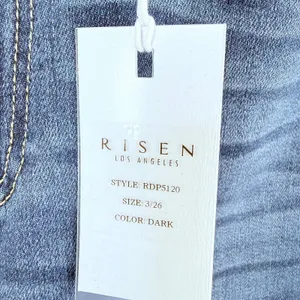Risen Women's High Rise Wide Flare Jeans New with tags Size 3 / 26 thumbnail 3