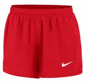 Nike Women’s Dri Fit Athletic Shorts Size Small Red Running thumbnail 1