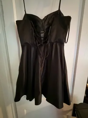 Macy's Homecoming Dress Black thumbnail 3