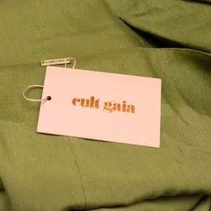 CULT GAIA - Alexandra Linen Blend‎ Cutout Sheath Dress thumbnail 4