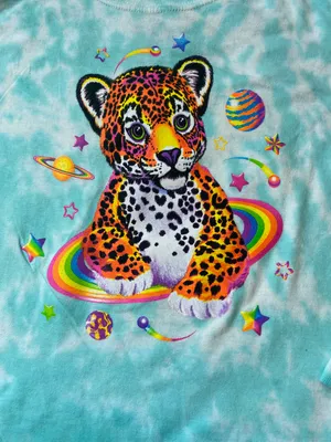 XOXO Lisa Frank Tie Dye T Shirt Size S thumbnail 5