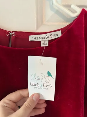 See and be Seen Velvet Dress thumbnail 5