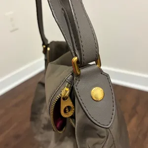 Marc by Marc Jacobs Purse Nylon Shoulder Bag Dark Green Gray Preppy Y2K Streetwear Bags thumbnail 10