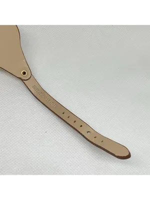 Women’s quartz analog watch gold tone 32mm round case brown leather band thumbnail 6