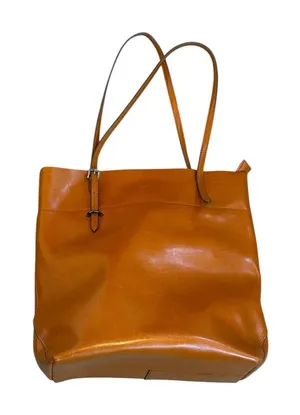 Kattee Leather Tote Bag City Travel Office Work Minimalist Casual thumbnail 1