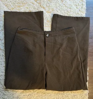 NWOT Plaid Wide Leg Trousers thumbnail 5