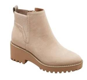 Universal Thread x Target - Taci Pull-On Ankle Boots Wedge Platform Taupe Sz 11 thumbnail 1