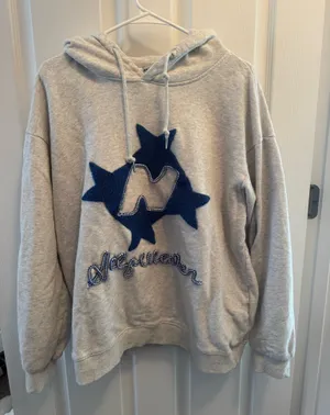 Aelfric Eden Hoodie Star Embroidery thumbnail 1