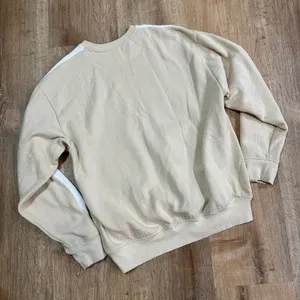 PINK | Victoria's Secret | Cream‎ White Crewneck Pullover Sweatshirt, Size M thumbnail 3