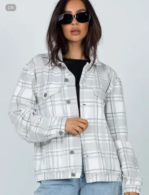 Princess Polly Denim Jacket thumbnail 1