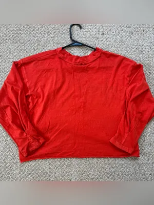 Free People Inspire Long Sleeve Cotton Graphic T-Shirt Ski Worn on Tv Will Trent thumbnail 5