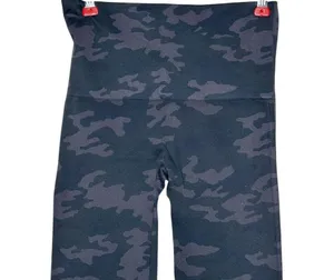 Spanx Women's Leggings Seamless Stretch High Rise Camo Jegging Gray Green Medium thumbnail 8