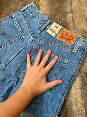 Levi's High Waisted Mom Jean Shorts thumbnail 12