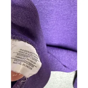 Hanes Womens Sweatshirt Comfort Blend‎ Purple Large Long Sleeve Cotton Blend thumbnail 9