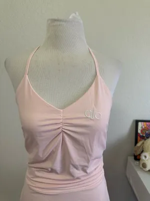 Alo Baby Pink Skirt Yoga sets thumbnail 2