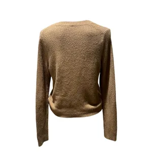 Madewell Women's Brown V-Neck Cardigan Sweater Size S Long Sleeve thumbnail 9