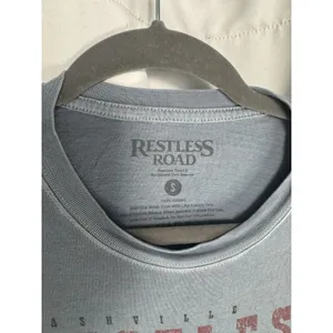 Tilly's Restless Road Baby Doll T Shirt Size Small Blue Short Sleeve thumbnail 3