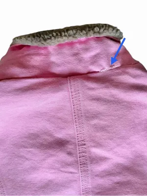 VTG Carhartt Women's RARE Pink Sherpa Lined WIP Work Jacket Size M WJ022 PKR thumbnail 15