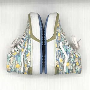 Vans Sk8-Hi Platform UV Ink Sunwaves Canvas Sneaker Size 7 Men's/Women's 8 1/2 thumbnail 7