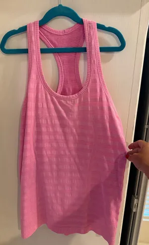 Lululemon Swiftly Tech pink tank! Size 6! thumbnail 1