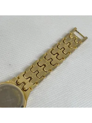 Vintage Collezio gold tone women watch glowing in the dark 25mm Quartz running thumbnail 7