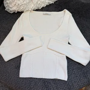 abercrombie & fitch slim corset sweater thumbnail 1