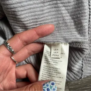 Free People - Snowbunny Off The Shoulder Top In Grey thumbnail 6
