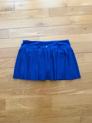 Lululemon Blue Pleat to Street III Pleated Athletic Skirt Size 8 thumbnail 4